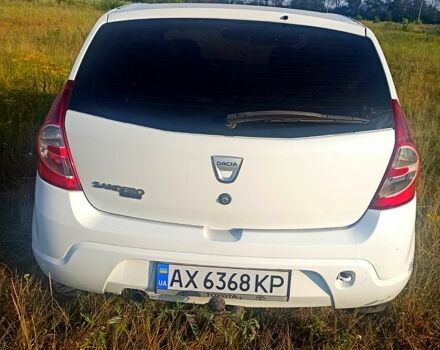 Белый Дачия Сандеро, объемом двигателя 1.1 л и пробегом 184 тыс. км за 3500 $, фото 7 на Automoto.ua