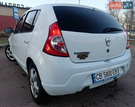 Белый Дачия Сандеро, объемом двигателя 1.2 л и пробегом 233 тыс. км за 4300 $, фото 6 на Automoto.ua