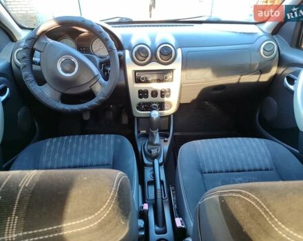 Белый Дачия Сандеро, объемом двигателя 1.15 л и пробегом 138 тыс. км за 5200 $, фото 4 на Automoto.ua