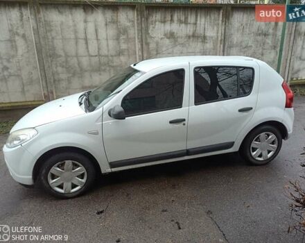Білий Дачія Sandero, об'ємом двигуна 1.2 л та пробігом 168 тис. км за 4400 $, фото 2 на Automoto.ua