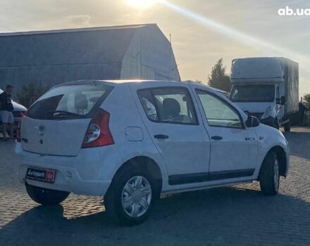 Білий Дачія Sandero, об'ємом двигуна 1.2 л та пробігом 133 тис. км за 4990 $, фото 11 на Automoto.ua