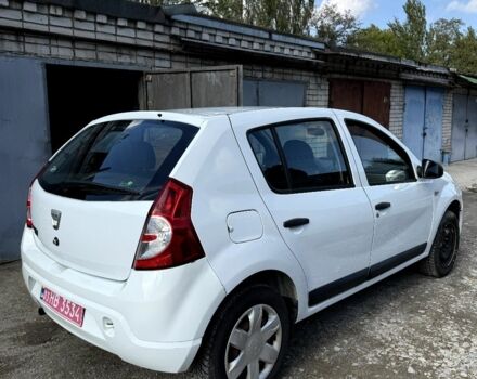 Білий Дачія Sandero, об'ємом двигуна 1.2 л та пробігом 235 тис. км за 4200 $, фото 3 на Automoto.ua