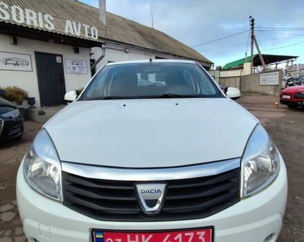 Білий Дачія Sandero, об'ємом двигуна 1.6 л та пробігом 147 тис. км за 5900 $, фото 10 на Automoto.ua
