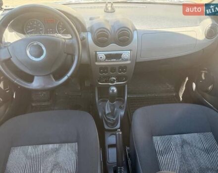 Білий Дачія Sandero, об'ємом двигуна 1.2 л та пробігом 220 тис. км за 4250 $, фото 6 на Automoto.ua