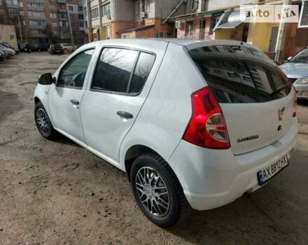 Білий Дачія Sandero, об'ємом двигуна 1.15 л та пробігом 139 тис. км за 4400 $, фото 7 на Automoto.ua