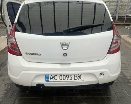 Белый Дачия Сандеро, объемом двигателя 1.15 л и пробегом 190 тыс. км за 3700 $, фото 4 на Automoto.ua