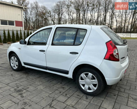 Белый Дачия Сандеро, объемом двигателя 1.2 л и пробегом 178 тыс. км за 4750 $, фото 12 на Automoto.ua