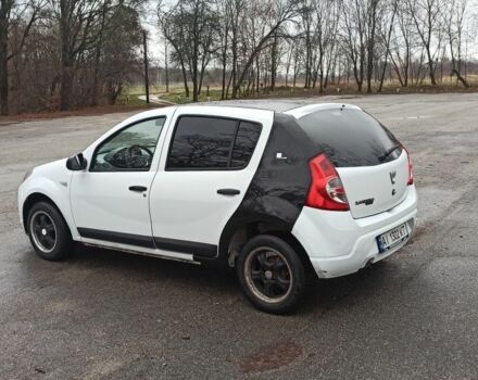 Белый Дачия Сандеро, объемом двигателя 1.1 л и пробегом 340 тыс. км за 3600 $, фото 2 на Automoto.ua