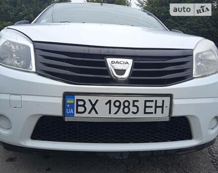 Белый Дачия Сандеро, объемом двигателя 1.1 л и пробегом 210 тыс. км за 4300 $, фото 5 на Automoto.ua