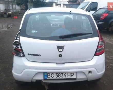 Белый Дачия Сандеро, объемом двигателя 1.2 л и пробегом 155 тыс. км за 1777 $, фото 6 на Automoto.ua