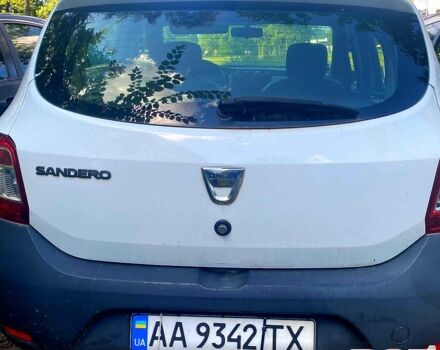 Білий Дачія Sandero, об'ємом двигуна 1.1 л та пробігом 281 тис. км за 3100 $, фото 3 на Automoto.ua