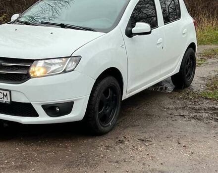 Белый Дачия Сандеро, объемом двигателя 1.46 л и пробегом 186 тыс. км за 5950 $, фото 2 на Automoto.ua