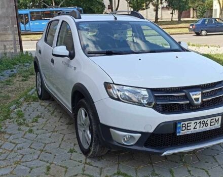 Білий Дачія Sandero, об'ємом двигуна 0.9 л та пробігом 128 тис. км за 8300 $, фото 5 на Automoto.ua