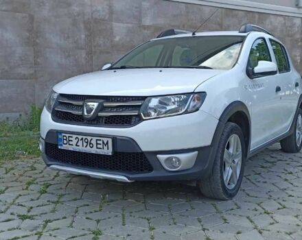 Білий Дачія Sandero, об'ємом двигуна 0.9 л та пробігом 128 тис. км за 8300 $, фото 3 на Automoto.ua