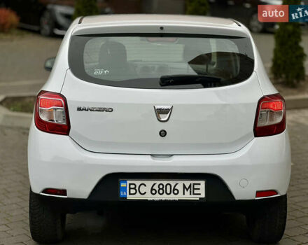 Белый Дачия Сандеро, объемом двигателя 1.2 л и пробегом 192 тыс. км за 3950 $, фото 5 на Automoto.ua