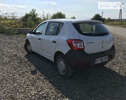 Білий Дачія Sandero, об'ємом двигуна 1.2 л та пробігом 33 тис. км за 5600 $, фото 5 на Automoto.ua