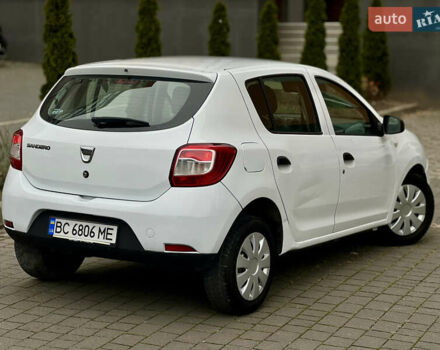 Белый Дачия Сандеро, объемом двигателя 1.2 л и пробегом 192 тыс. км за 3950 $, фото 6 на Automoto.ua