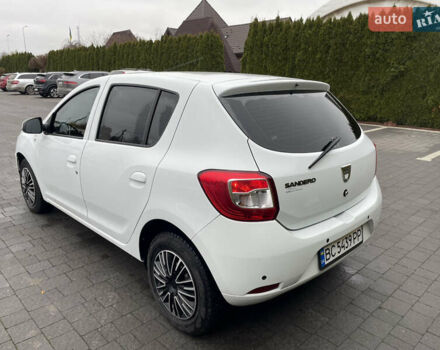 Белый Дачия Сандеро, объемом двигателя 0.9 л и пробегом 127 тыс. км за 4900 $, фото 13 на Automoto.ua