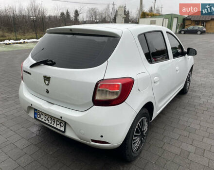 Белый Дачия Сандеро, объемом двигателя 0.9 л и пробегом 127 тыс. км за 4900 $, фото 15 на Automoto.ua