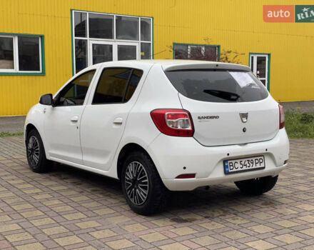 Белый Дачия Сандеро, объемом двигателя 0.9 л и пробегом 127 тыс. км за 5250 $, фото 16 на Automoto.ua