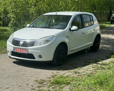 Білий Дачія Sandero, об'ємом двигуна 1.6 л та пробігом 188 тис. км за 5300 $, фото 1 на Automoto.ua