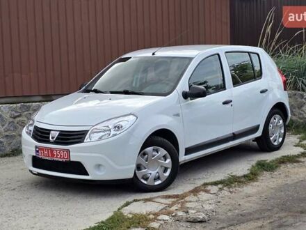 Білий Дачія Sandero, об'ємом двигуна 1.2 л та пробігом 104 тис. км за 5299 $, фото 1 на Automoto.ua
