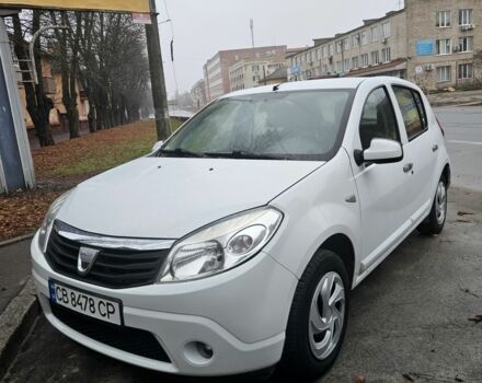 Белый Дачия Сандеро, объемом двигателя 1.4 л и пробегом 234 тыс. км за 4000 $, фото 1 на Automoto.ua