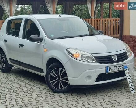 Білий Дачія Sandero, об'ємом двигуна 1.2 л та пробігом 160 тис. км за 4299 $, фото 1 на Automoto.ua