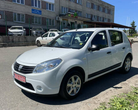 Білий Дачія Sandero, об'ємом двигуна 1.2 л та пробігом 161 тис. км за 4999 $, фото 1 на Automoto.ua