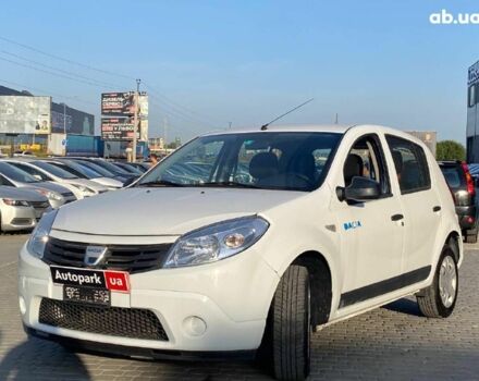 Білий Дачія Sandero, об'ємом двигуна 1.2 л та пробігом 133 тис. км за 4990 $, фото 1 на Automoto.ua