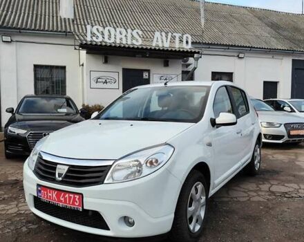 Білий Дачія Sandero, об'ємом двигуна 1.6 л та пробігом 147 тис. км за 5900 $, фото 1 на Automoto.ua