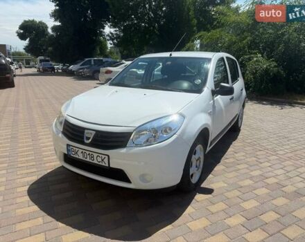 Білий Дачія Sandero, об'ємом двигуна 1.2 л та пробігом 220 тис. км за 4250 $, фото 1 на Automoto.ua