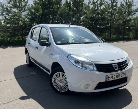 Белый Дачия Сандеро, объемом двигателя 0 л и пробегом 170 тыс. км за 4799 $, фото 1 на Automoto.ua