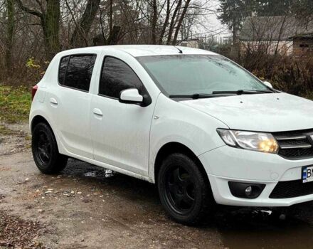 Белый Дачия Сандеро, объемом двигателя 1.5 л и пробегом 186 тыс. км за 5950 $, фото 1 на Automoto.ua