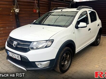 Білий Дачія Sandero, об'ємом двигуна 0.9 л та пробігом 200 тис. км за 5450 $, фото 1 на Automoto.ua