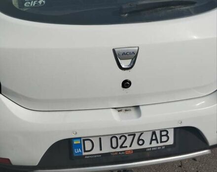 Білий Дачія Sandero, об'ємом двигуна 0.9 л та пробігом 210 тис. км за 4800 $, фото 1 на Automoto.ua