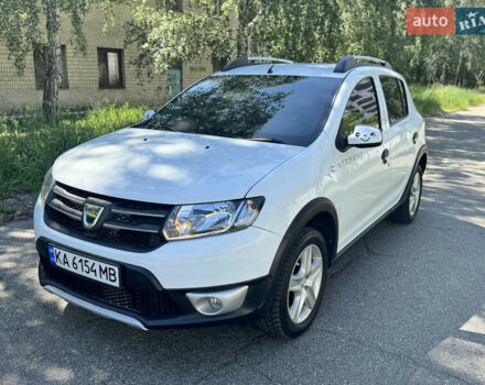 Білий Дачія Sandero, об'ємом двигуна 0.9 л та пробігом 192 тис. км за 7500 $, фото 1 на Automoto.ua