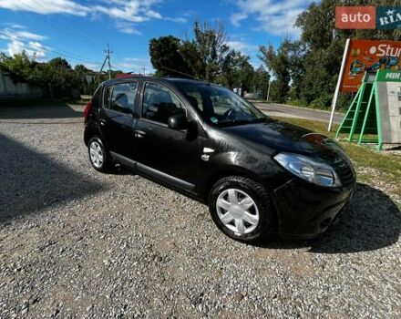 Черный Дачия Сандеро, объемом двигателя 1.2 л и пробегом 125 тыс. км за 5100 $, фото 2 на Automoto.ua