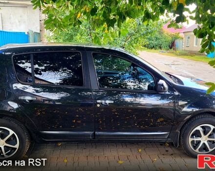 Чорний Дачія Sandero, об'ємом двигуна 1.6 л та пробігом 224 тис. км за 4800 $, фото 3 на Automoto.ua