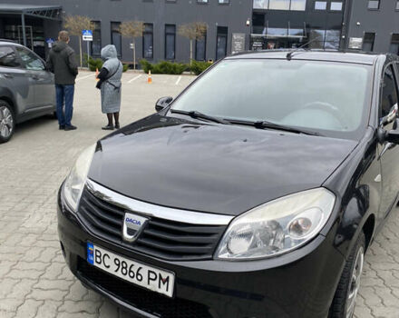 Черный Дачия Сандеро, объемом двигателя 1.6 л и пробегом 194 тыс. км за 4990 $, фото 1 на Automoto.ua