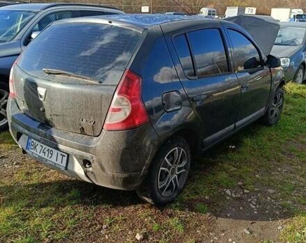 Чорний Дачія Sandero, об'ємом двигуна 1.15 л та пробігом 245 тис. км за 1800 $, фото 12 на Automoto.ua