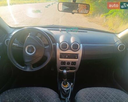 Черный Дачия Сандеро, объемом двигателя 1.6 л и пробегом 180 тыс. км за 5300 $, фото 7 на Automoto.ua