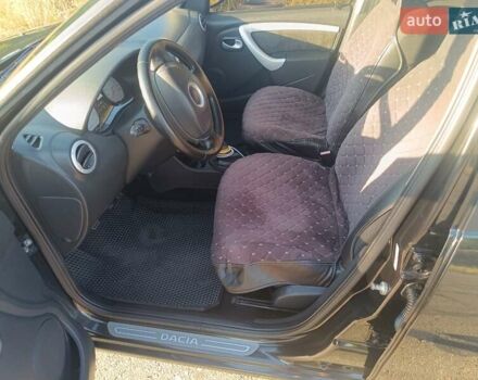 Черный Дачия Сандеро, объемом двигателя 1.6 л и пробегом 180 тыс. км за 5300 $, фото 13 на Automoto.ua