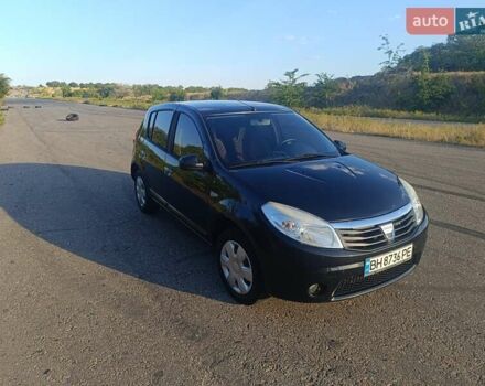 Черный Дачия Сандеро, объемом двигателя 1.6 л и пробегом 180 тыс. км за 5300 $, фото 15 на Automoto.ua