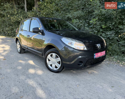 Черный Дачия Сандеро, объемом двигателя 1.2 л и пробегом 180 тыс. км за 4900 $, фото 2 на Automoto.ua