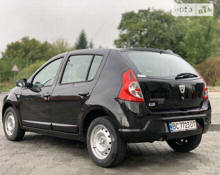 Чорний Дачія Sandero, об'ємом двигуна 1.4 л та пробігом 160 тис. км за 5800 $, фото 6 на Automoto.ua