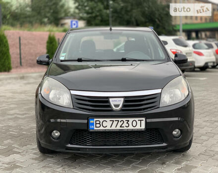 Чорний Дачія Sandero, об'ємом двигуна 1.4 л та пробігом 160 тис. км за 5800 $, фото 3 на Automoto.ua