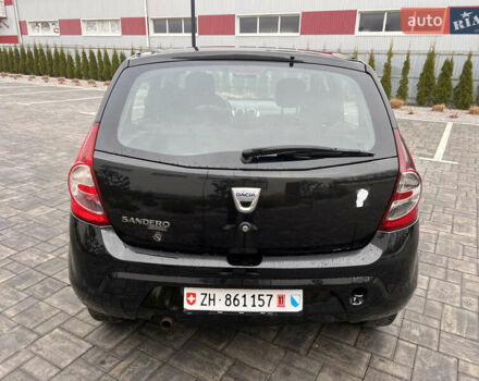 Чорний Дачія Sandero, об'ємом двигуна 1.6 л та пробігом 136 тис. км за 4950 $, фото 4 на Automoto.ua