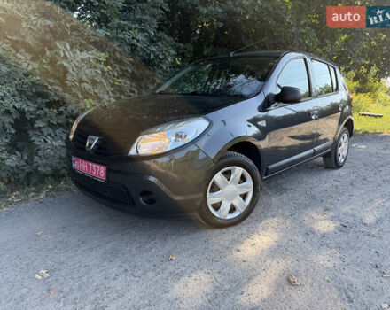 Черный Дачия Сандеро, объемом двигателя 1.2 л и пробегом 180 тыс. км за 4900 $, фото 16 на Automoto.ua