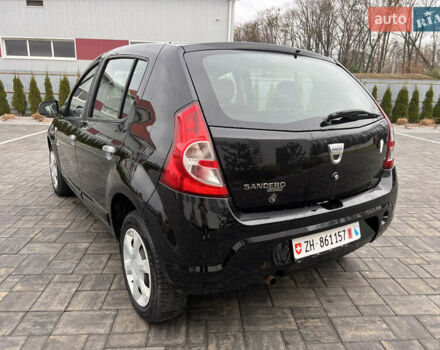 Чорний Дачія Sandero, об'ємом двигуна 1.6 л та пробігом 136 тис. км за 4950 $, фото 5 на Automoto.ua